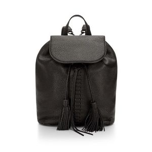 Rebecca minkoff Moto black leather backpack